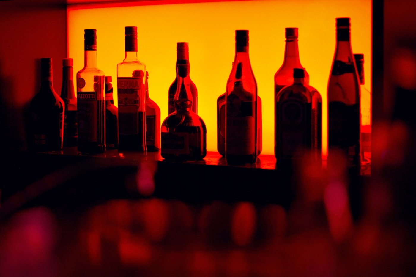 Interior back bar context
